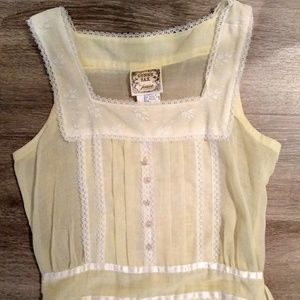 Vintage yellow dress